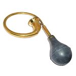 AEspares Vintage Antique Car Taxi Circular Horn Brass With Rubber Bulb Vintage Decor