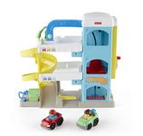 Fisher-Price Little People Helpful Neighbor's Garage, Vehicle Playset, Multicolour