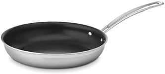 Cuisinart MCP22-24NSN MultiClad Pro Nonstick Stainless Steel 10-Inch Skillet