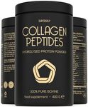 Premium Collagen Powder - Collagen Supplements for Women & Men - Pure Bovine Collagen Peptides 400g - Hydrolysed Collagen Type 1 and 3 for Skin, Hair & Nails - Tasteless, Dissolves Easily, Mixes Well