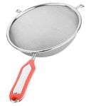 Kuber Industries Stainless Steel Soup & Juice Strainer/Liquid Filter-12 cm (Set of 1, Silver) -KUBMART2722