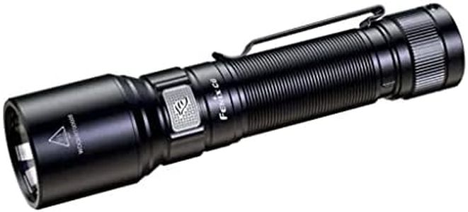 Fenix By LightMen Powerful Long Range C6 LED Magnetic Base Version 3 Torch, with 2600mAH Battery, Fast Charging USB-C, Metal, 1500 Lumen