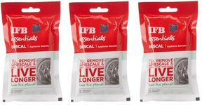 IFB Descale Powder For Washing Machine Drum Cleaner & Tub Cleaner, Washing Machine Cleaner Powder for all Front & Top Load Washing Machine Descaling Powder 100g (pack Of 3)
