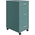 Lorell SOHO Mobile File Cabinet, Te