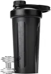 Mr. Pen- Shaker Bottles for Protein Mixes with Twist Cap, 28 oz, Black Protein Shaker Bottle with Wire Whisk Ball, Shaker Cup, Mixer Bottle, Protein Shake Bottles, Protein Bottle, Protein Shake Bottle