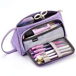 EASTHILL Big Capacity Pencil Case Large Pencil Pen Pouch Bag High Storage Case Middle School College Office Organizer for Student Teens Girls Adults