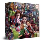 Puzzles for Adults 1000 Pieces, Marvel Avengers Assemble Puzzle, Anti-Glare & Precision Fit Unique Superhero Collection, Ideal Gift for Marvel Fans & Family Bonding Activity