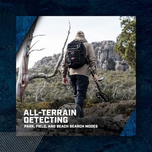 Minelab X-Terra Elite Metal Detector – Lightweight, High Sensitivity