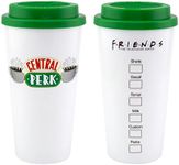 Paladone Friends TV Show Travel Mug, Central Perk Coffee Mug Officially Licensed Merchandise