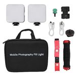 Fill Light, Camera Video Light Led Video Light Studio Lighting Kit for Home Salon Photography Aid Oral Cell Phone Camera Supplementary Light Camera Photo Light Camera Video Lights