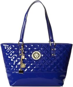Anne Klein Present Time Medium Travel Tote,Indigo,One Size