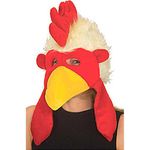 Jacobson Hat Company Adult Velvet Chicken Hat Red/White/Yellow