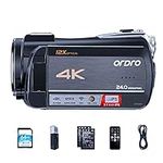 ORDRO Video Camera 4K Livestream Ca