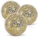 DomeStar 3PCS Decorative Balls, 4in
