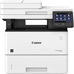 Canon imageCLASS D1620 - Monochrome Duplex Wireless Laser Printer, Multifunction With Scanner, Copier, Automatic Document Feeder, 3 Year Limited Warranty, 45 PPM, White