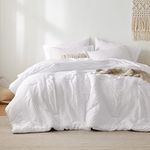 Bedsure White Queen Comforter Set -