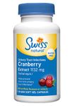 Swiss Natural Cranberry Extract 1132mg Soft Gel Capsule 90…