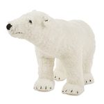 Melissa & Doug Giant Polar Bear - Lifelike Stuffed Animal (nearly 91.5 cm long) , White, Extra Large Stuffed Animals, Plush Stuffed Animal Polar Bear For Ages 3+