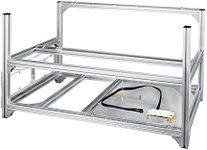 Baseltek 6 GPU Aluminum Mining Rig Open Air Frame Case