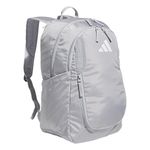 adidas Unisex-Adult Stadium 4 Training Backpack, Light Grey, One Size Fits All