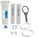 Konvio Neer Pre Filter for Water purifier for All RO Water Purifier, External Prefilter kit with 2 spun candles (Pre- Filter Kit)