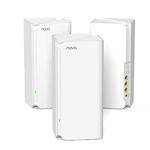 Tenda Mesh WiFi 6 System AX5400 Covers up to 7300 sq.ft- Mesh Network Replace Router and Extender- Dual Band for Whole Home- for 200 Devices- MX15 Pro 3 Pack