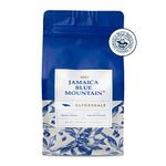 JA Coffee – 100% Genuine Jamaica Blue Mountain® Coffee, Medium Roast Whole Bean Coffee, Premium Arabica Coffee Beans, Coffee Bag of 12 Ounces (0.75 Pounds, 340 Grams)