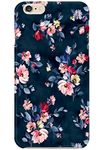 COBERTA Printed Back Cover for Apple iPhone 6s Plus Back Cover Case - Blue Floral Design