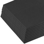 Mat Board Center Pack of 10 3/16 Black Foam Core Backing Boards (5x7 Black)