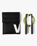 Skipping Rope for Crosstraining Fire 2.0 by VELITES | Weighted Speed Rope For Double Unders [Weights Not Included]. Also for Fitness Boxing and MMA