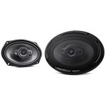 Kenwood KFC-D691 6x9 4-Way 600W Peak Power Car Audio Speakers