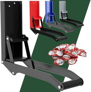 KANBOL 16oz 12oz Can Crusher for Recycling,Aluminum Can Crusher Smasher,Heavy Duty Can Smasher Wall Mounted-B1…