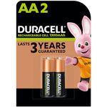 Duracell Rechargeable AA 1300mAh Batteries, pack of 2