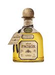 PATRÓN Añejo Premium Tequila with Chelsea Lodge Label, Made from the Finest 100% Weber Blue Agave, Handcrafted in Small Batches in Mexico, Aged For Over 12 Months in Oak Casks, 40% ABV, 70cl / 700ml