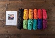 Knit Picks Hue Shift Blanket Knitti