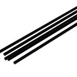 Fielect 10 Pcs Carbon Fiber Rod Straight Bar for RC Airplane Matte Pole 2mm Diameter 400mm Length