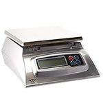 My Weigh KD7000 Kitchen Scale & Mains Adaptor Pack 7kg Capacity x 1g Readability c/w Stainless Steel Platform