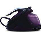 Philips PerfectCare Elite Steam Generator Iron, OptimalTEMP Technology, 500 g Steam Boost, 1.8 Litre, 2400 W, 7.5 Bar, 150g/min Continuous Steam, Purple (GC9650/80)