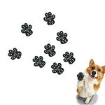 PAPIEEED 8 Pcs Dog Foot Pad Adhesive - Travel Dog Paw Protector, Pet Paw Pad Walking Dog-shoe Avoid Wounded Scald for Outdoor Activity