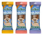 PARK LiFE Milk Bones Healthy Dog Chew Treat Large (68g) Mix Of All 3 Flavours - Pack of 3