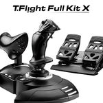 Thrustmaster T.Flight Full Kit X - High-Precision Flight Stick, Throttle, and Rudder Pedals for Xbox Series X|S, Xbox One, and PC