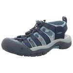 KEEN Women’s Newport H2 Closed Toe Water Shoes, Navy/Magnet, 6.5 M (Medium) US