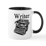 CafePress Writer Typewriter 1 Mugs 11 oz (325 ml) Ceramic Coffee Mug