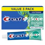 Crest Complete Whitening Scope Toothpaste, Minty Fresh, 5.4 Ounce/459 Grams 3 Pack