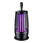 CROWNNIMREET Mosquito Killer Lamp, Eco Friendly Mosquito Killer Trap Lamp for Home, Insects Light Electronic, Portable Rechargeable Mosquito Killer Lamp & Night Light 2-in-1 (Black)