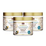 African Pride Moisture Miracle Coconut Oil & Baobab Oil Leave-In Cream - Provides Intense Moisture & Helps Repair Natural Coils & Curls, Hydrates & Strengthens, 15 oz (3 Pack)