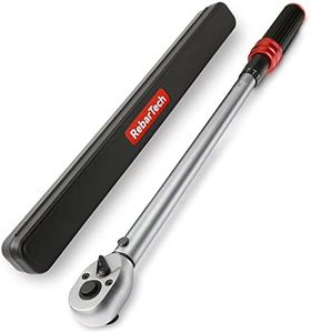 Torque Wrench 1/2-Inch Drive, 40~300 ft.lb / 54~406 Nm by RebarTech