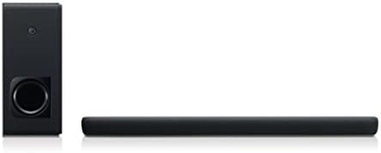 Yamaha ATS-2090 Sound Bar with Wireless Subwoofer, 3D Surround Sound, Bluetooth and Built-in Alexa Voice Control, Black