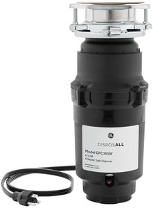 GE GFC365W Garbage Disposer, Black