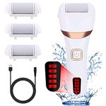 ELEPHANTBOAT Exfoilator Rechargeable Portable Electric Callus Remover Pedicure Tool for Feet Filer, Professional Foot & Dead Skin Removal & Feet Care